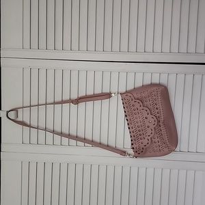 Just Fab crossbody purse in pink